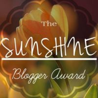 SUNSHINE BLOGGER AWARD